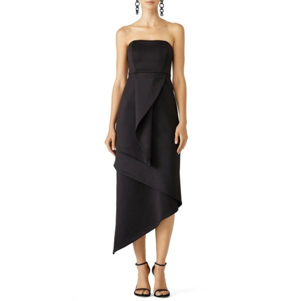 Fame & Partner Black Cole Dress Size 12